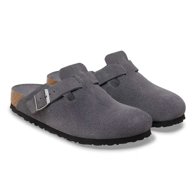 Birkenstock Boston Charcoal Tonal FB