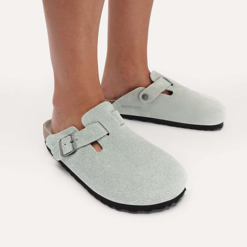 Birkenstock Boston Pure Sage Tonal FB