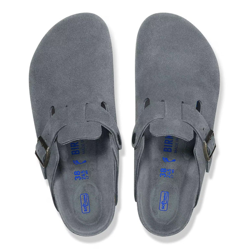 Birkenstock Boston Charcoal Tonal