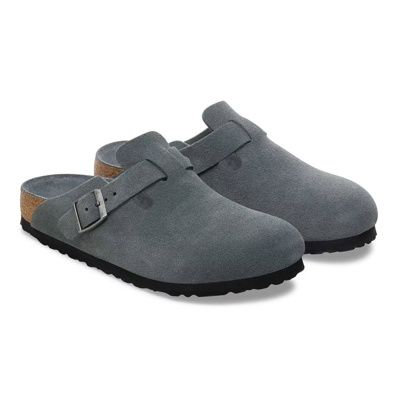 Birkenstock Boston Charcoal Tonal